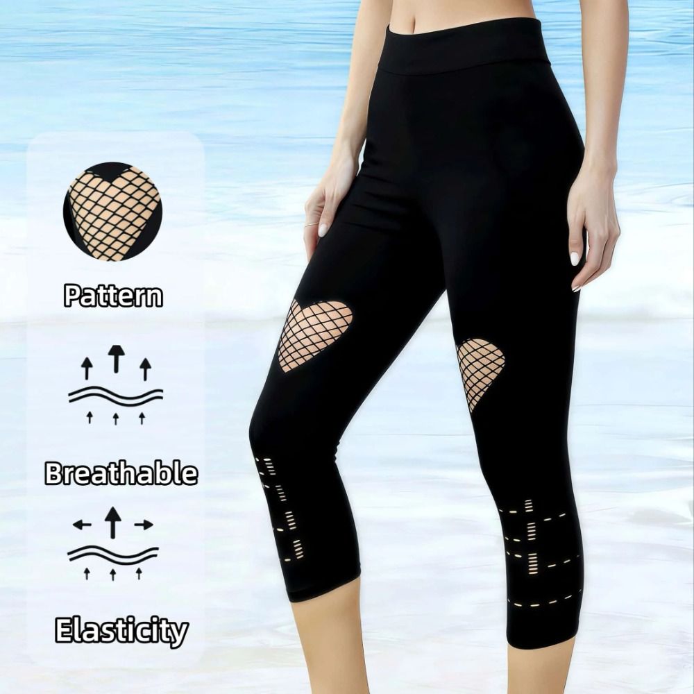 New Hollow Out Women's Mesh Le - Yoga & Fitness With Denise review and price