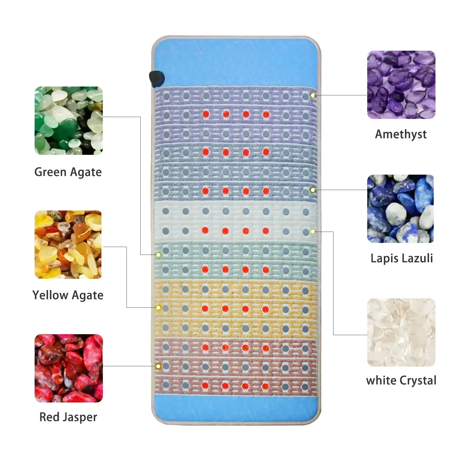 Reliable Natural Crystal Mat R - Oxygen Yoga & Fitness Joshua Creek review and price
