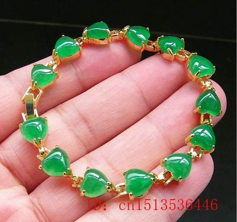 Natural Green Jade Agate LOVE  - Yoga & Fitness With Denise review and price