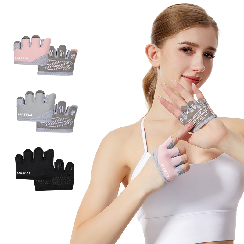 Pair of Fitness Fingerless Glo - Fitness Of Yoga review and price