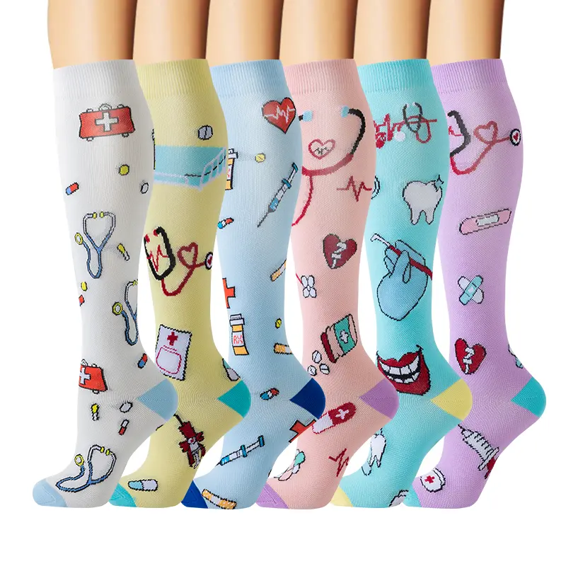 MhzyCaus 6 Pairs Calf Compress - Yoga & Fitness With Denise review and price