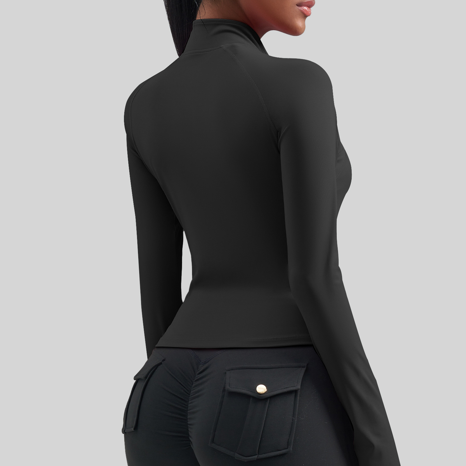 Women Plus Size Zip Sports Jac - Yoga Fitness Plus review and price