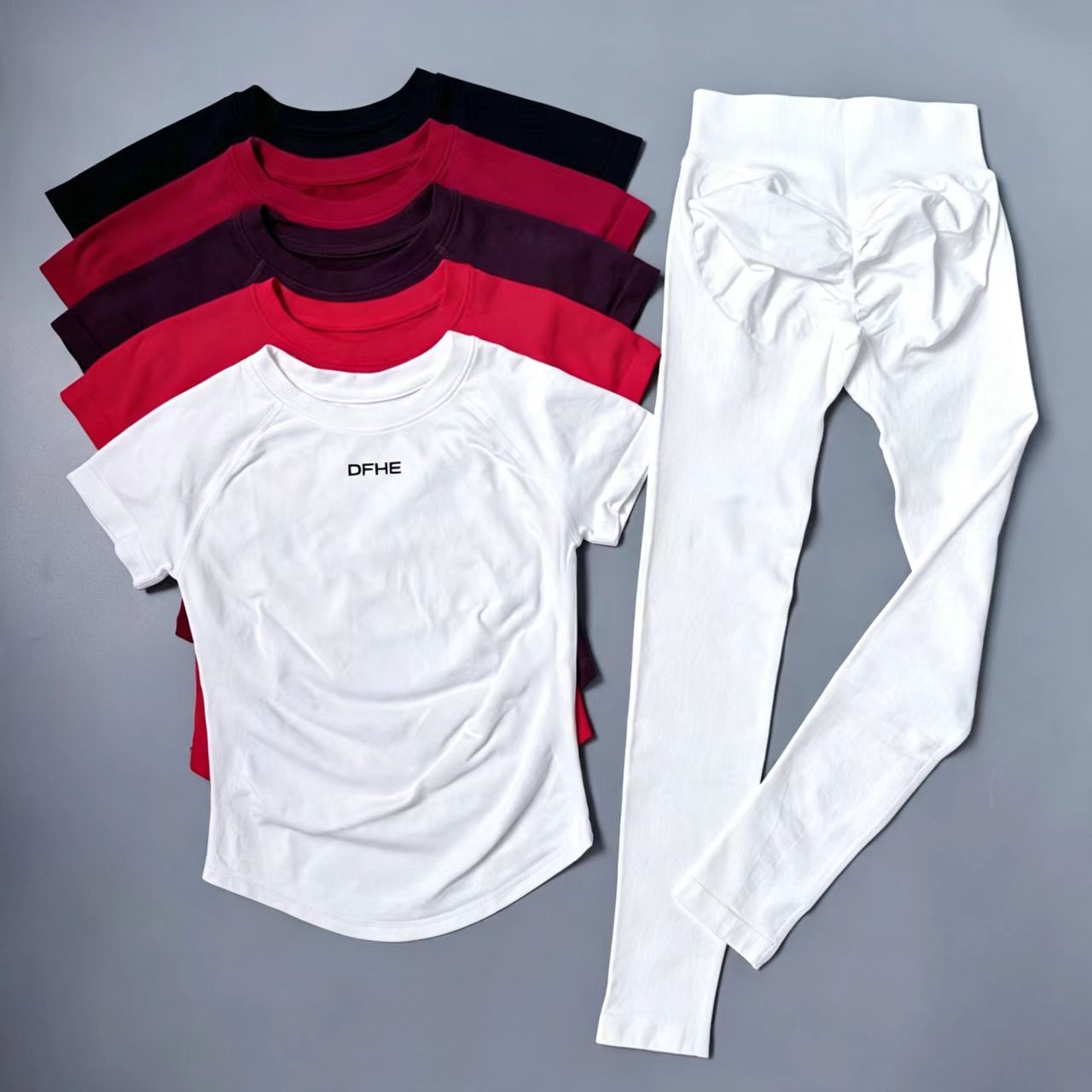 DFHE Slim Fitness Tracksuit, S - Yoga Fitness Top review and price