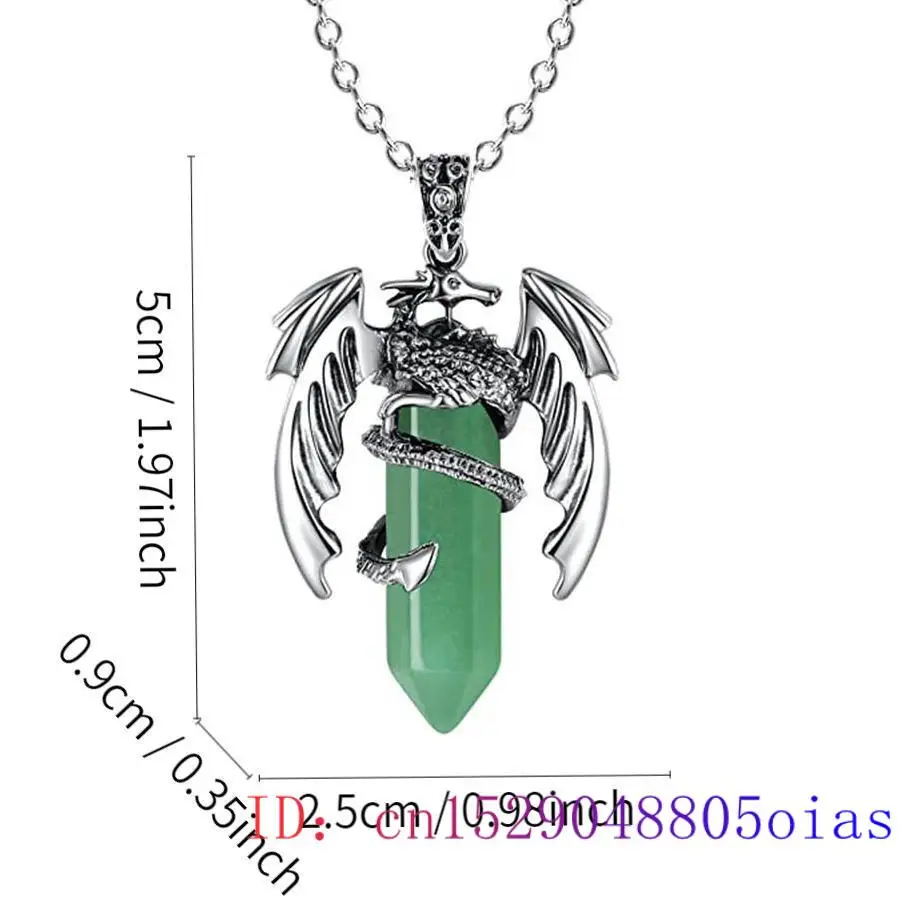 Green Jade Dragon Pendant Crys - Yoga & Fitness With Denise review and price