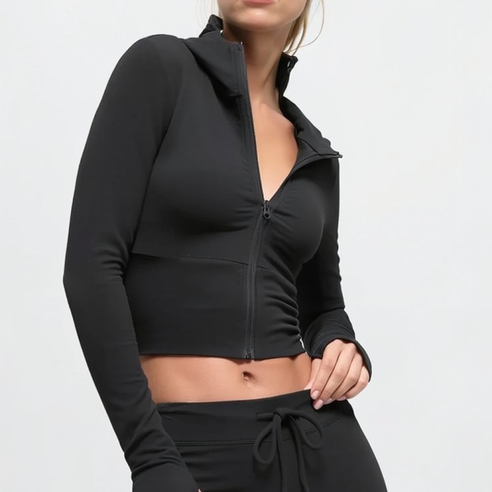 Slim Fit Sportswear Set Women  - Yoga Fitness Hoodie review and price