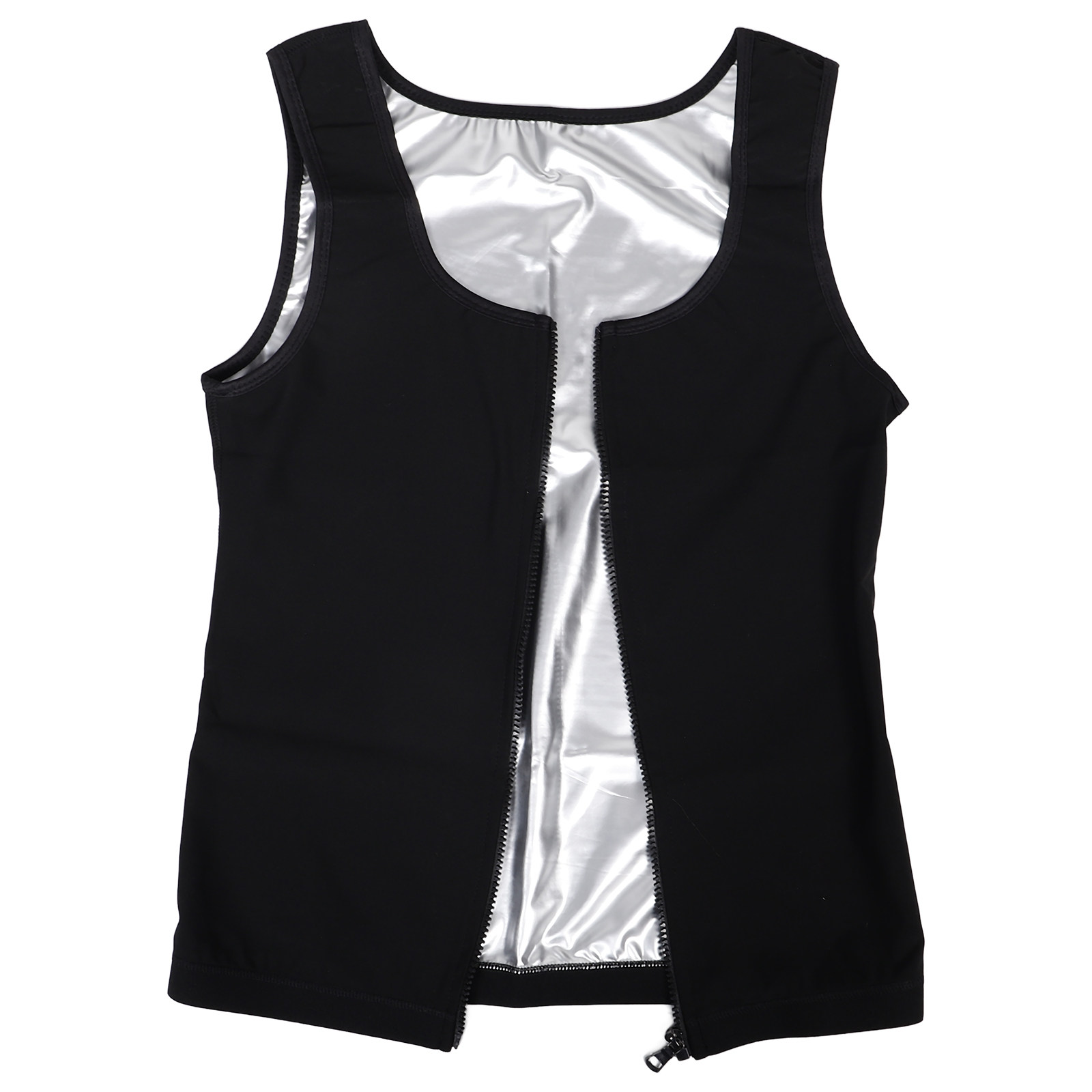 Men Compression Sweat Vest Zip - Yoga Fitness Top review and price