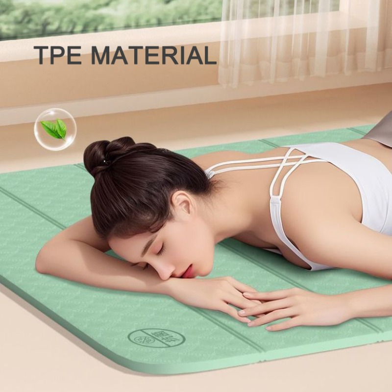 TPE Folding Yoga Mat Fitness D - Yoga Fitness Holiday review and price